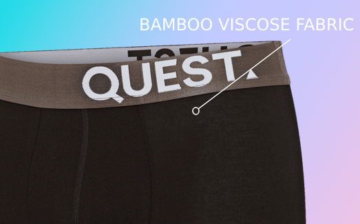 Quest Clothes - Boxers Benefits - Bamboo Viscose